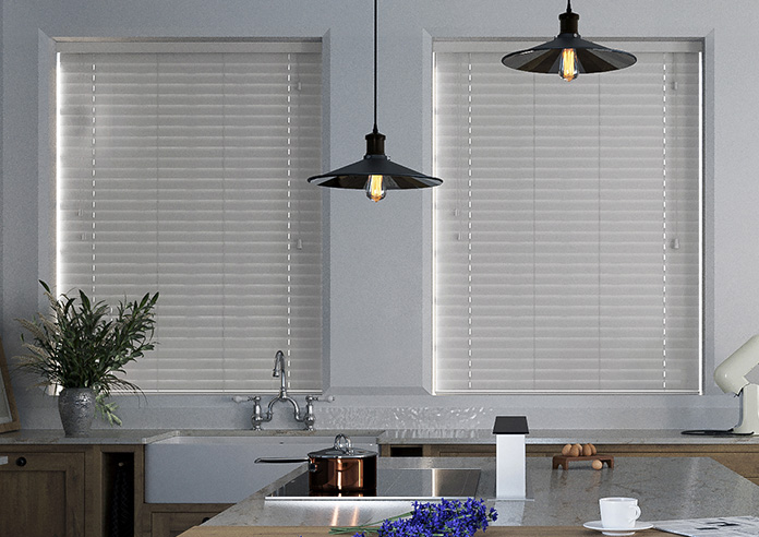 Ecowood, Porcelain Grey Satin - Venetian Blind - Image 6